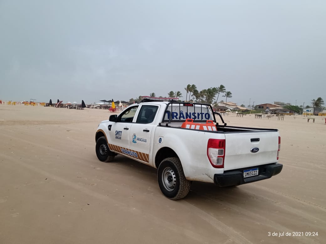 SMTT intensifica fiscalização na faixa litorânea de Aracaju - SMTT Aracaju